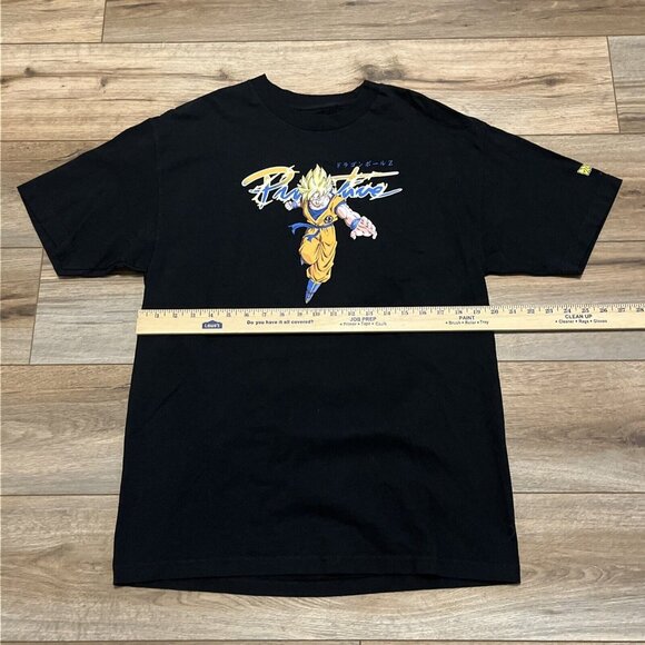 Dragon Ball Z x Primitive Goku Saiyan Logo Graphic Shirt Adult LARGE Black Anime - Picture 4 of 7